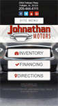 Mobile Screenshot of johnathan-motors.com